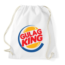 PRINTFASHION Gulag King - Sportzsák, Tornazsák - Fehér tornazsák