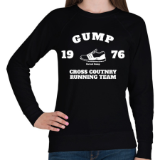 PRINTFASHION Gump 1976 - Női pulóver - Fekete női pulóver, kardigán