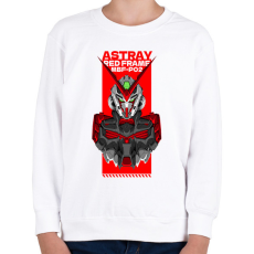PRINTFASHION Gundam Astray  - Gyerek pulóver - Fehér