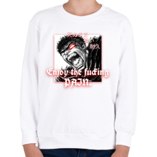PRINTFASHION Guts minta (Berserk) - Gyerek pulóver - Fehér