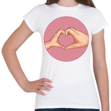 PRINTFASHION Gyerek és szülő szeretet - Női póló - Fehér gyerek póló