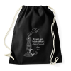 PRINTFASHION Gyertya - Sportzsák, Tornazsák - Fekete