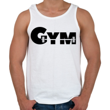 PRINTFASHION GYM - Férfi atléta - Fehér atléta, trikó