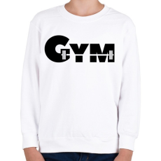 PRINTFASHION GYM - Gyerek pulóver - Fehér