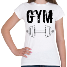 PRINTFASHION Gym  - Női póló - Fehér női póló