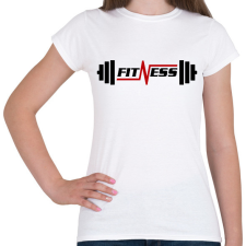 PRINTFASHION gym - Női póló - Fehér női póló