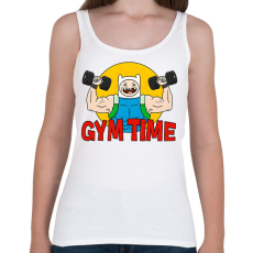 PRINTFASHION Gym Time - Női atléta - Fehér