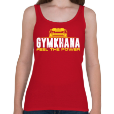 PRINTFASHION Gymkhana  - Női atléta - Cseresznyepiros női trikó