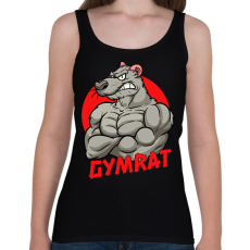 PRINTFASHION Gymrat 2 - Női atléta - Fekete