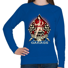 PRINTFASHION Gyors élet vagy halál - Női pulóver - Királykék női pulóver, kardigán