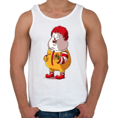 PRINTFASHION Gyorskaja - Férfi atléta - Fehér