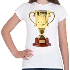 PRINTFASHION Győztes - Női póló - Fehér