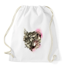 PRINTFASHION Gyűlölt gépezet - Sportzsák, Tornazsák - Fehér tornazsák