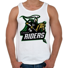 PRINTFASHION Gyűrűk Ura - Rohan lovasai - Férfi atléta - Fehér