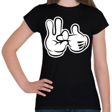 PRINTFASHION Ha érted.. - Női póló - Fekete női póló
