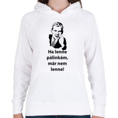 PRINTFASHION Ha lenne.. - Női kapucnis pulóver - Fehér