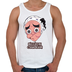 PRINTFASHION Haganezuka póló - Férfi atléta - Fehér