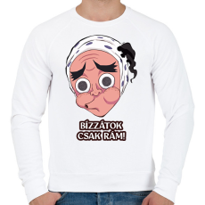 PRINTFASHION Haganezuka póló - Férfi pulóver - Fehér