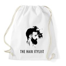 PRINTFASHION HAIR STYLIST - Sportzsák, Tornazsák - Fehér tornazsák