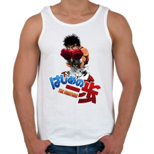 PRINTFASHION Hajime no Ippo - Férfi atléta - Fehér atléta, trikó