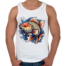 PRINTFASHION hal - Férfi atléta - Fehér