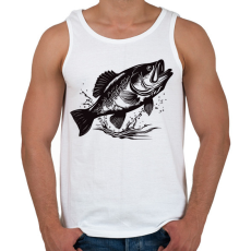 PRINTFASHION hal - Férfi atléta - Fehér