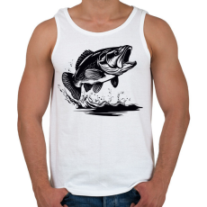 PRINTFASHION hal - Férfi atléta - Fehér