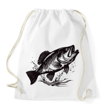 PRINTFASHION hal - Sportzsák, Tornazsák - Fehér tornazsák