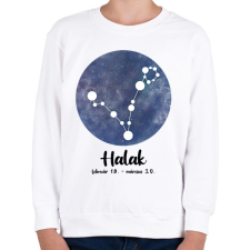PRINTFASHION Halak - Gyerek pulóver - Fehér gyerek pulóver, kardigán