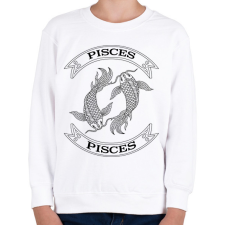 PRINTFASHION Halak - Gyerek pulóver - Fehér gyerek pulóver, kardigán