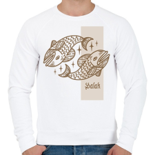 PRINTFASHION Halak horoszkóp - Férfi pulóver - Fehér női pulóver, kardigán