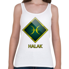 PRINTFASHION Halak - Női atléta - Fehér