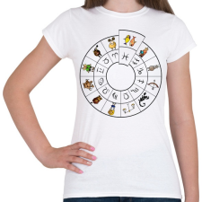 PRINTFASHION Halak - Női póló - Fehér női póló