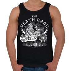 PRINTFASHION Halálfutam - Férfi atléta - Fekete