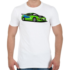 PRINTFASHION Halálos iramban - Férfi póló - Fehér