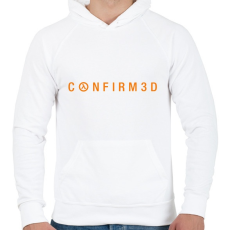 PRINTFASHION Half-Life 3 - Férfi kapucnis pulóver - Fehér
