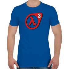 PRINTFASHION Half Life 3 - Férfi póló - Királykék férfi póló