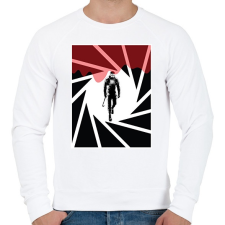 PRINTFASHION Half Life - Férfi pulóver - Fehér férfi pulóver, kardigán