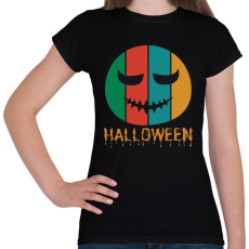 PRINTFASHION Halloween colors - Női póló - Fekete