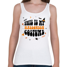 PRINTFASHION Halloween costume - Női atléta - Fehér női trikó