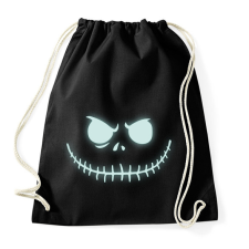 PRINTFASHION Halloween csontváz - Sportzsák, Tornazsák - Fekete tornazsák