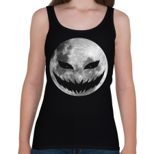 PRINTFASHION Halloween éjszaka - Női atléta - Fekete női trikó