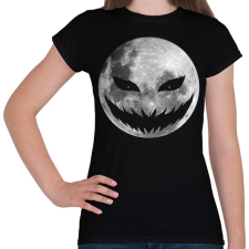 PRINTFASHION Halloween éjszaka - Női póló - Fekete női póló