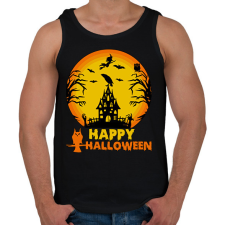 PRINTFASHION halloween - Férfi atléta - Fekete atléta, trikó