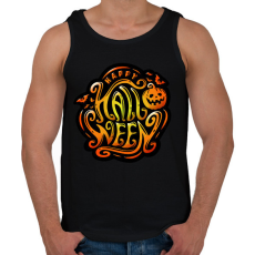 PRINTFASHION halloween - Férfi atléta - Fekete