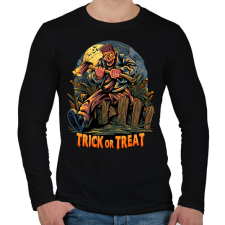 PRINTFASHION halloween - Férfi hosszú ujjú póló - Fekete férfi póló