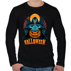 PRINTFASHION halloween - Férfi hosszú ujjú póló - Fekete