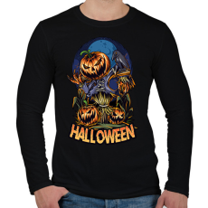PRINTFASHION halloween - Férfi hosszú ujjú póló - Fekete