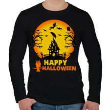 PRINTFASHION halloween - Férfi hosszú ujjú póló - Fekete férfi póló
