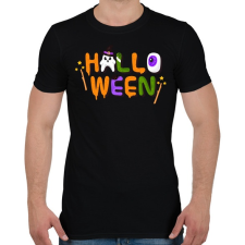 PRINTFASHION Halloween - Férfi póló - Fekete férfi póló